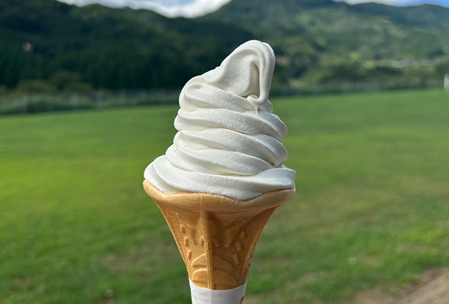 和栗ソフトクリーム